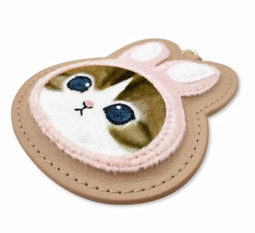 mofusand - モフサンド　うさぎにゃん　キーホルダー mofusand ふわもこワッペンキーホルダー(うさぎにゃん