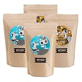 HEYHO Granola – gebackenes-bio Hafermüsli mit verschiedenen Sorten (4 x 1 kg) Knuspermüsli ohne Industriezucker, handgemacht aus Lüneburg