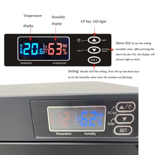 Generic 80L 全自動デジタルカメラ密閉防塵ストレージ 4層デジタル制御ドライボックス の商品画像 7