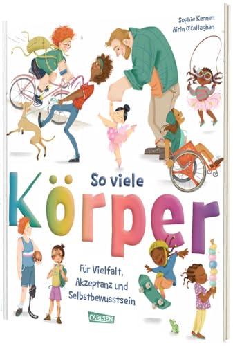So viele Körper: Ein Bilderbuch, das Kindern ab 3 Jahren die Vielfalt und Akzeptanz unterschiedlicher Körper näherbringt.