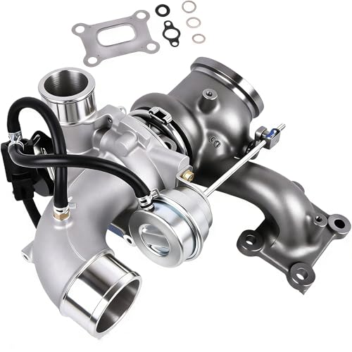 Charouse 53039700272 K03 Turbocharger Compatible with 2012-2015 Ford Edge, 2012-2015 Explorer, 2013-2015 Focus, 2012-2013 Volvo S60 2.0L 14031313-101 2T229 CB5E6K682BA 53039700600