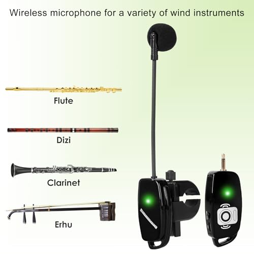 SAYTINAI Wireless Flute Microphone 2.4G - Image 6