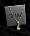 Champ Essentials Golden Boxing Glove Pendant Necklace - For Men and Women
