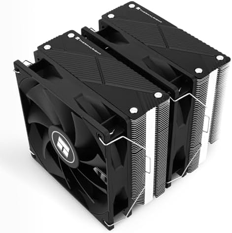 TR Phantom Spirit 120 CPU-Luftkühler, 7 Heatpipes, 157 x 120 x 157 mm, 1500 U/min, 66.17 CFM, für AMD AM4 AM5/Intel 1700/1150/1151/1200, Desktop, Server