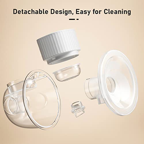 2 PCS Mãos Livres Bomba de Mama Invisível Portátil Indolor Baixo Ruído Bomba de Alimentação Elétrica