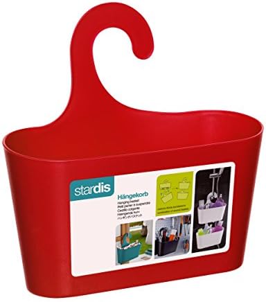 stardis Shower Basket with Hook Hanging Caddy Organizer Plastic (blue)