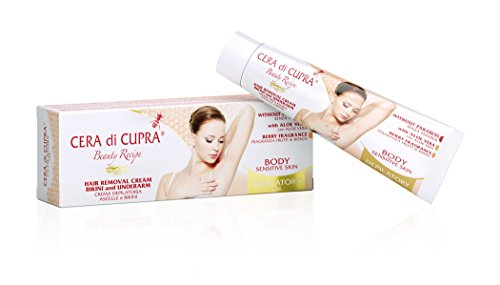 Cera di cupra Crème Dépilatoire pour aisselles et bikini, 140 ml Cover