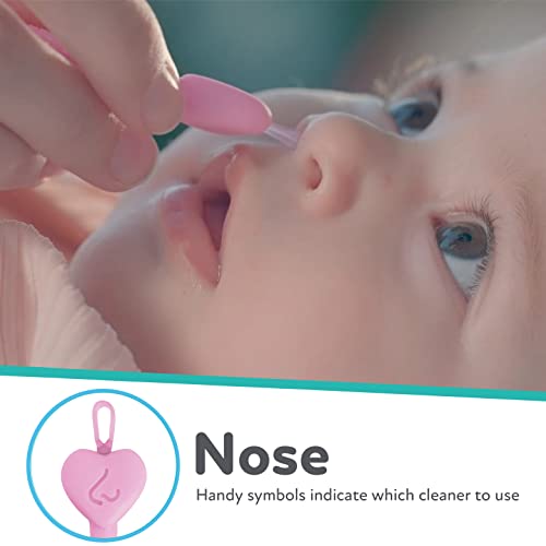 Dr. Talbot's Safe Ear Wax Removal Tool And Nose Cleaner For Baby - Bpa Free With Travel Case - 2-Pack - Girl #TOP5