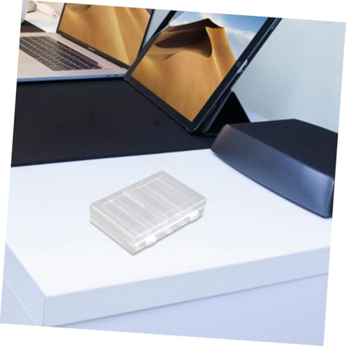 DOITOOL 2 sets cajas organizadoras transparentes para monedas miniatura 4