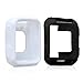 kwmobile Cases for Garmin Forerunner 30/35 - Set of 2 Silicone Covers (Fitness Tracker Not Included) - Black/White