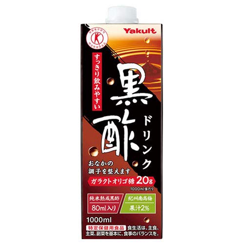 【特定保健用食品】ヤクルト 黒酢ドリンク 125ml 60本まとめ売り Amazon.co.jp: ヤクルト 黒酢ドリンク【特定保健用食品 特保】 1000ml