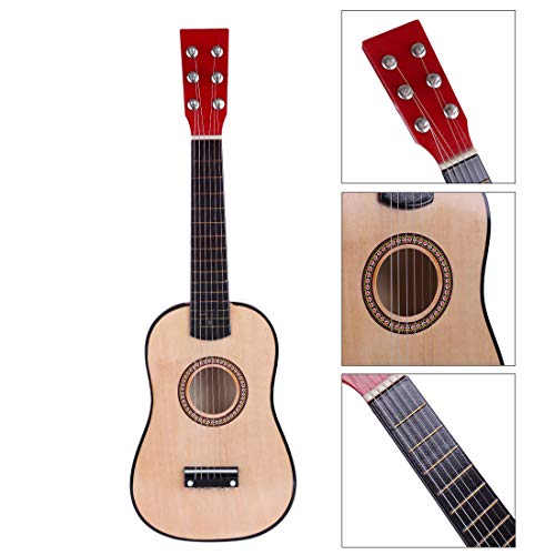 Batop Guitare Enfant – 23 Pouces Enfant Guitare en Bois avec 6 Cordes, Instrument de Musique Jouet pour Enfant Garçon… - Les Beatles, Paul McCartney, John Lennon, RIngo Starr, George Harrison Batop Guitare Enfant - 23 Pouces Enfant Guitare en Bois avec 6 Cordes, Instrument de Musique Jouet pour Enfant Garçon…