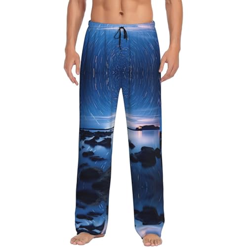 Pantalon pyjama en flanelle de coton premium pour homme en taille XL