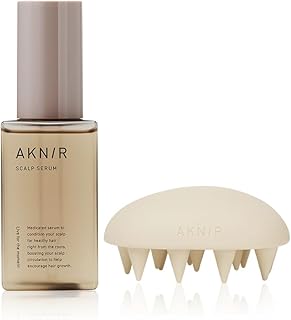 AKNIR 梨花 ヘアスカルプセラムローズ×サンダルウッド80ml + スカルプブラシ セット GIFT BOX仕様
