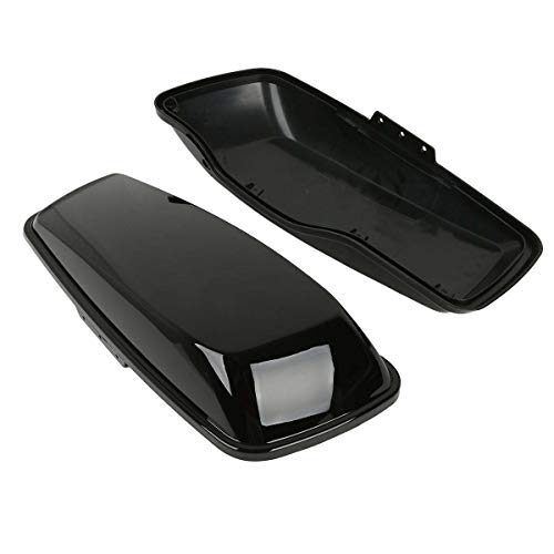 TCT-MOTORPARTS Hard Saddlebag Lids Fit For Harley 2014-2025 Touring Models FLT FLHT FLHTCU FLHRC Road King Street Electra Glide Ultra-Classic