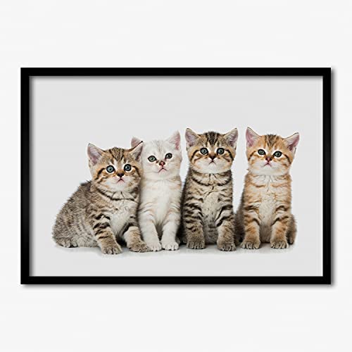 Cadre photo MDF Tulup 70x50 cm avec affiche de peinture moderne Petits Czaty