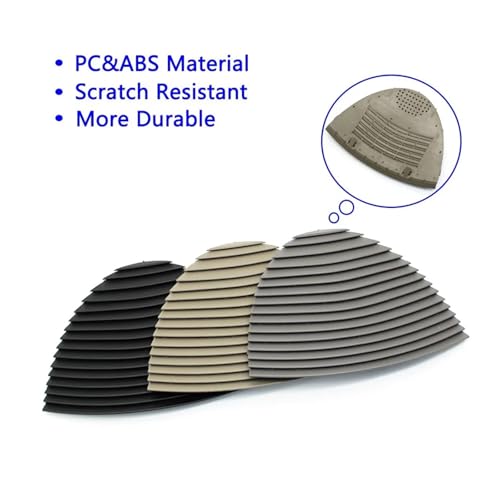 Rejilla central de aire acondicionado W211 amarillo para Benz Clase E 2003-2008 6