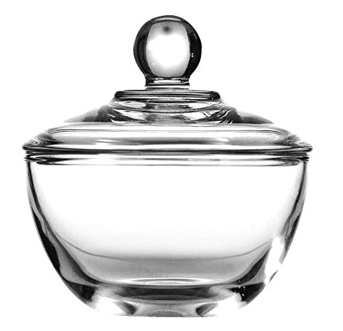 Anchor Hocking Presence Sugar Dish with Cover, Clear