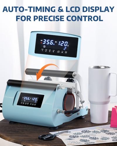Machine de presse à chaleur double OFFNOVA sublimation gourde 40 oz - 5