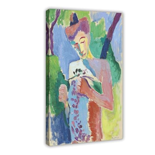Impression sur toile Modesty Matisse 20x30cm cadre suspendu