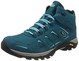 Comfortex Brütting MOUNT FRAKES HIGH Trekking- & Wanderstiefel Damen, Petrol/ Blau, 43 EU