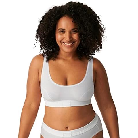 Sloggi Women's Double Comfort Top Everyday Bra, White, 38 UK Cover