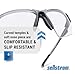 Sellstrom XM340RX Safety Glasses with Readers - Wraparound Bifocal Eyeglasses for Men/Women - ANSI Z87.1 - 2.5X Magnification