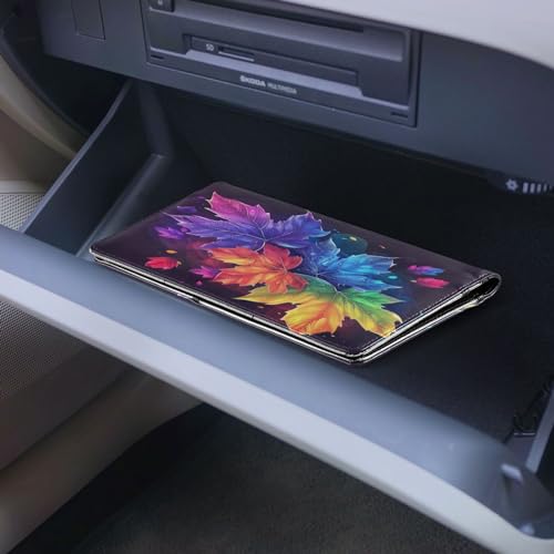 Organizador de documentos para carro cuero miniatura 6