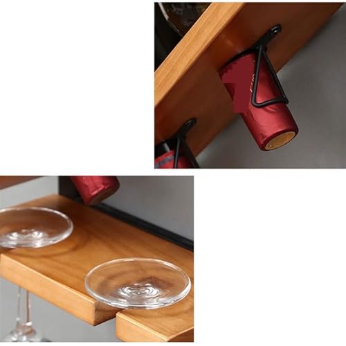 Soporte para botella de vino montado en pared miniatura 3