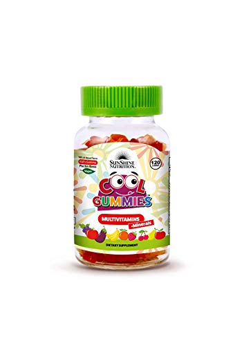 Sunshine Nutrition Cool Gummies Vegan Multivitamins 120S