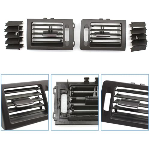 Grilla aire acondicionado coche premium para panel de salpicadero Benz W204 C300 6