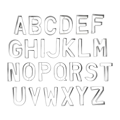 R&M 1899 International Deluxe 2.5 Inch Alphabet Cookie Cutters thumb #4