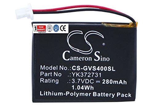 XPS Replacement Battery for Golf Buddy DSC-GB750 DSC-GB900 Voice 2 Voice GPS Rangefinder Voice Plus VS4 GPS Rangefinder VS4 Voice PN PL482730 YK372731 280mAh