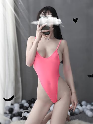 [insdidi] スクール水着 スク水 ハイレグ水着 コスプレ セクシー ランジェリー レオタード ハイレグ 水着 制服 レディース コスチューム 競泳水着 女子高生 中学生 学生 透け透け 穴あき 過激 エロ 誘惑 下着 かわいい 可愛い フリーサイズ - 画像6