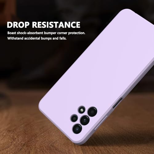 Image of for Samsung Galaxy A13 4G Case Purple, Scratch Resistant with Soft Touch, Slim Thin Phone Cover for Samsung Galaxy A13 4G