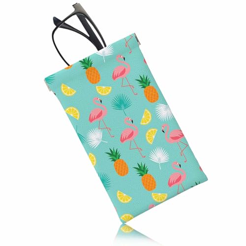 Image of Dragonfly Glasses Case Lightweight Glasses Cases PU Sunglass Organizer Eyeglasses Case Glasses Cases For Men Women