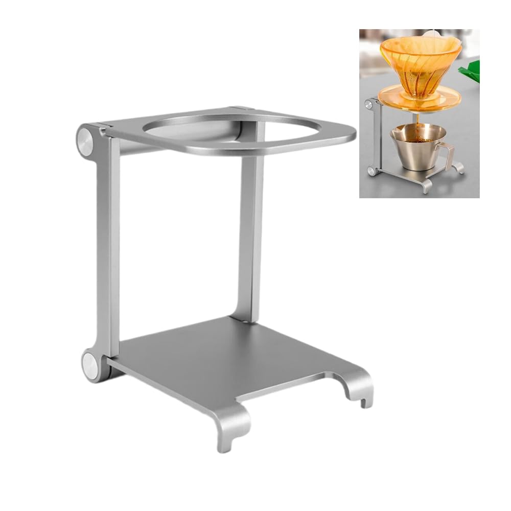 Tagtight Portable Espresso Machine Stand, Portable Coffee Drip Holder, Pour Over Coffee Stand, Easy to Carry, Coffee Machine Rack for Home and Travel Camping Using