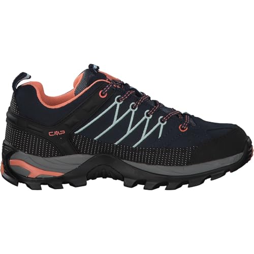 CMP Rigel Low, Trekking- & Wanderhalbschuhe, Blau (B.Blue-Giada-Peach 92AD), 41 EU (7 UK)