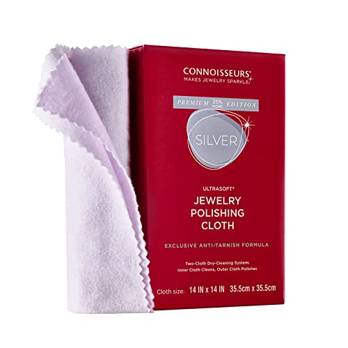 Connoisseurs Premium Extra-Large Silver Polishing Cloth