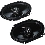 JVC CS-J6820 250W 6'' x 8" 2-Way Coaxial Speaker System, schwarz - Image 3