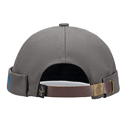 Image of CLAPE Watch Cap Work Beanie Corduroy Docker Leon Brimless Hat Rolled Cuff Harbour Hat