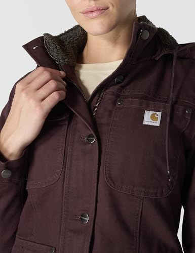 Carhartt Women's 105512 Women's Loose Fit Weathered Duck Coat4