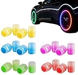 [Bouchon Pneu Voiture]Protection de la valve du pneu : les valves des pneus peuvent être recouvertes de saleté ou de neige et sont sensibles à la corrosion. Si des corps étrangers bloquent l'insert de la valve, cela peut entraîner une perte d'air et augmenter le risque d'accident. Nos capuchons de valve lumineux évitent ces problèmes de manière fiable et assurent une étanchéité parfaite et sûre de la tige de valve.