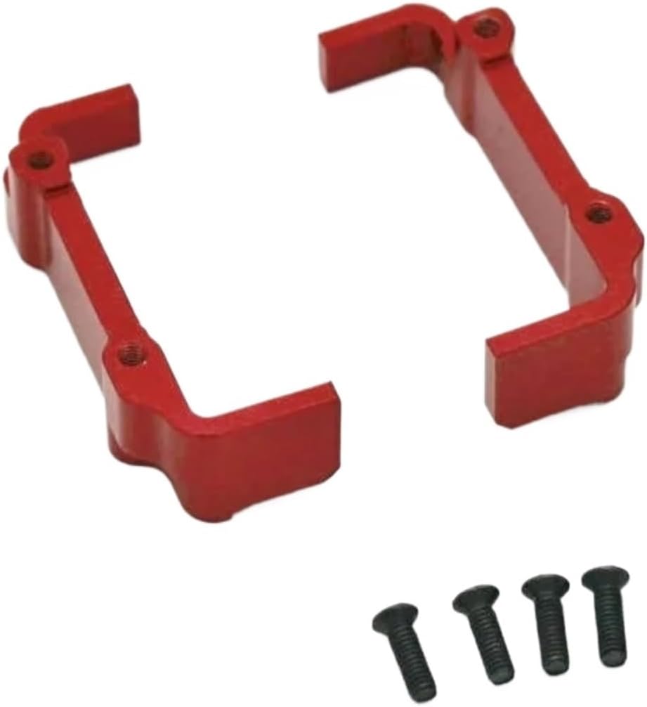RC Modifications Spare for Wltoys for 184016 144001 144002 144010 124007 124016 124017 124018 124019 Metal Battery Mount Holder RC Car Upgrade Parts(Purple)