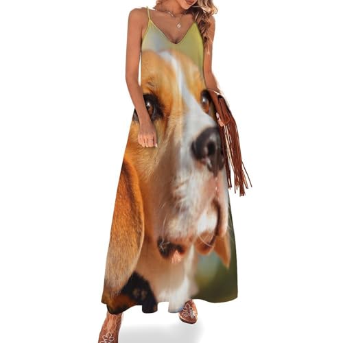 Robe longue femme été sans manches chic pour vos voyages et journées plage
