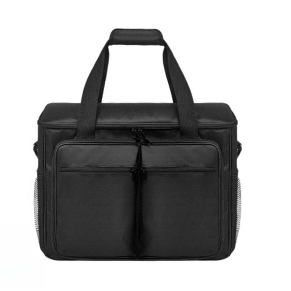 Bolsa equipada con un asa superior reforzada y sin esfuerzo para doble transporte (como se muestra en las imágenes)