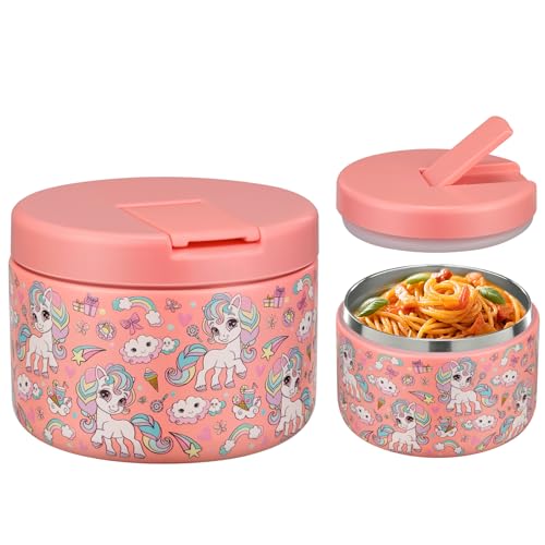 Itslife Thermobehälter für Essen 350ml Edelstahl Warmhaltebebehälter,...