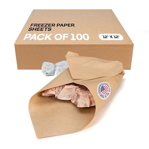 IDL Packaging Freezer Paper Sheets 12"x12" (100 pcs)