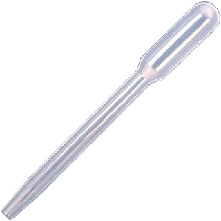 Globe Scientific 135040 Borosilicate Glass Wide Bore, Transfer Pipet, Large Bulb, 5.5 mm Tip Inner Diameter, 125 mm Length (Pack of 5000)