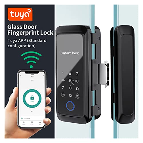 Serrure intelligente verre RFID premium finition B2 Tuya - 6